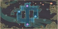 Map 3 in Theater Mechanicus event (Image via Genshin Impact)